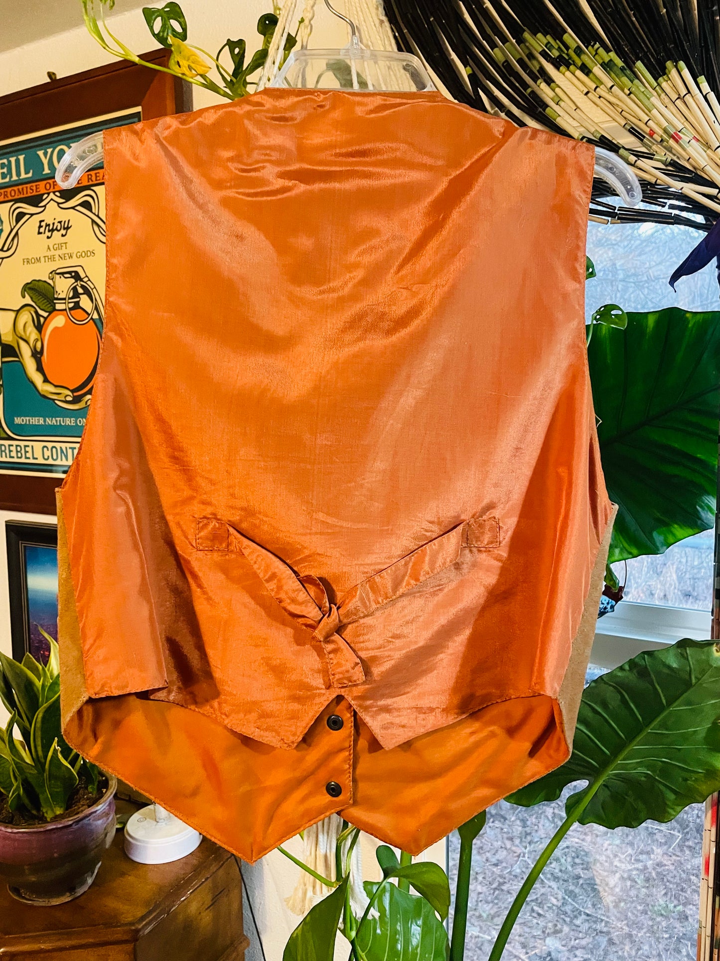 Leather Terrapin Vest Women’s Medium