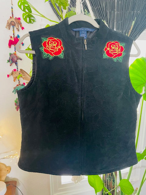 Suede Leather Stealie Vest Women’s Medium