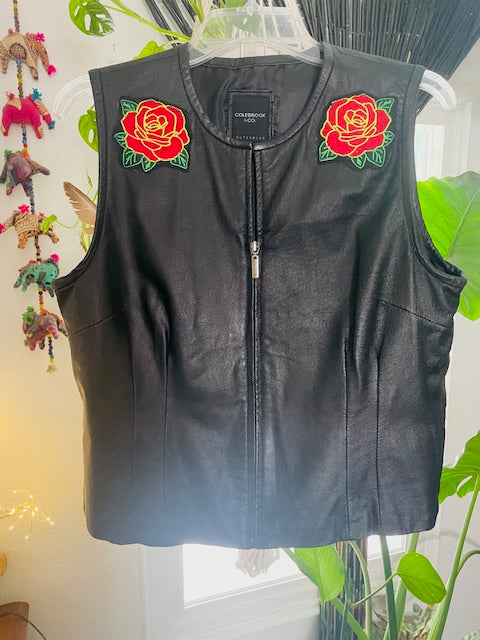 Leather Stealie Vest Women’s Large