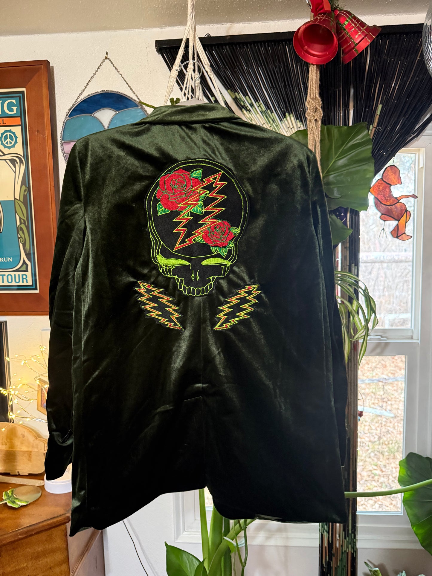 Velvet Rose and Bolts Blazer Women’s Large