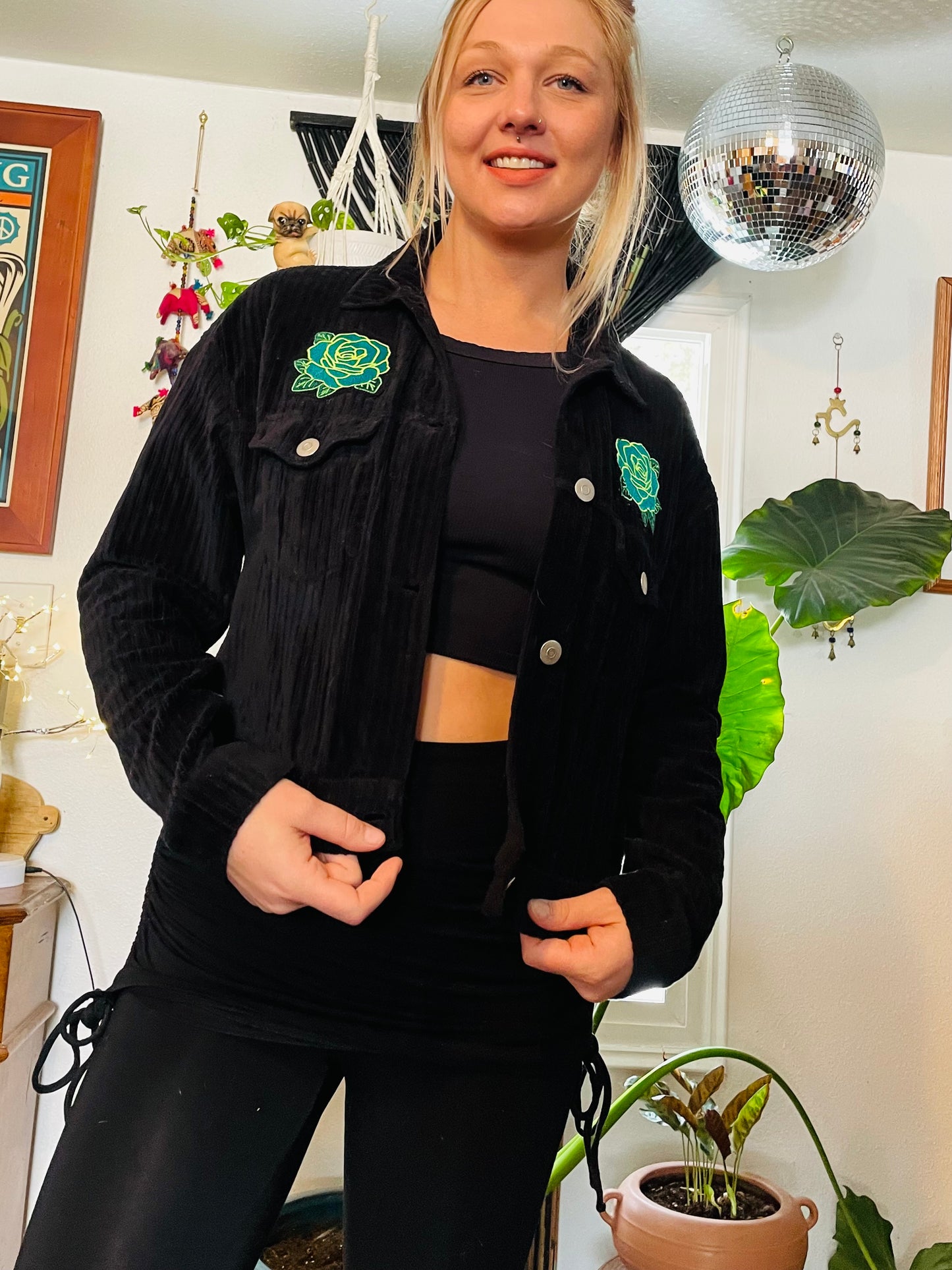 Cropped Corduroy Panic Shirt Women’s Medium