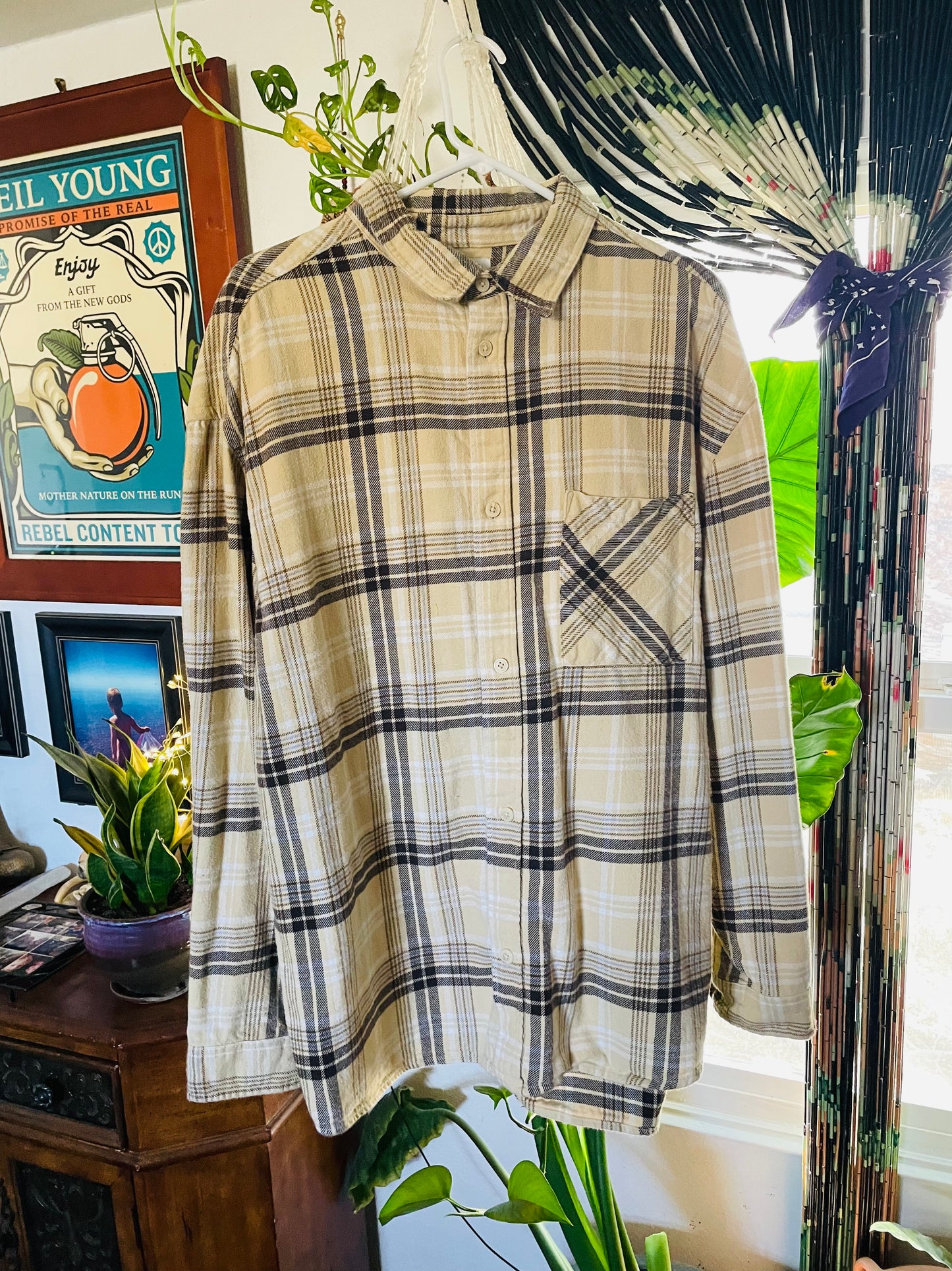 Men’s XL Grateful Trout Flannel