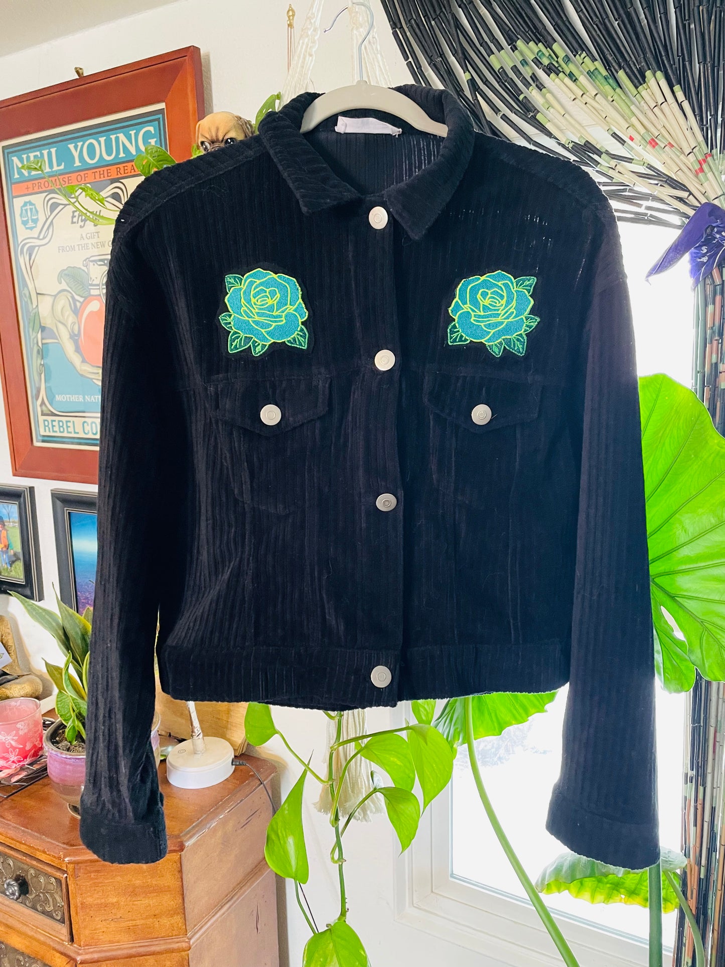 Cropped Corduroy Panic Shirt Women’s Medium