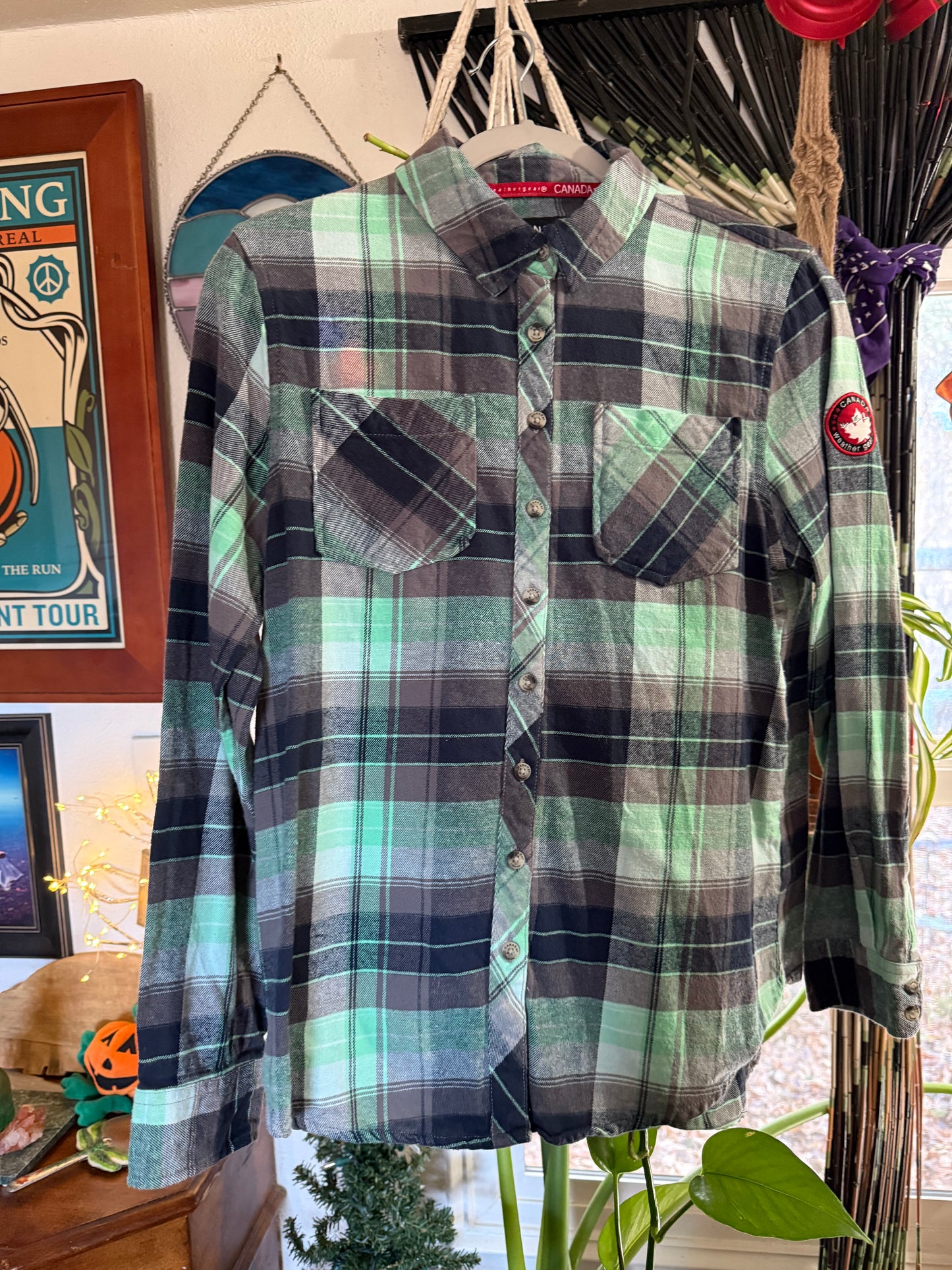 Flower of Life Stealie Flannel Women’s XS/S