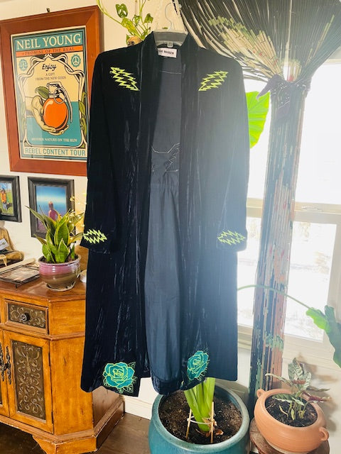 Velvet Panic Stealie Duster Small