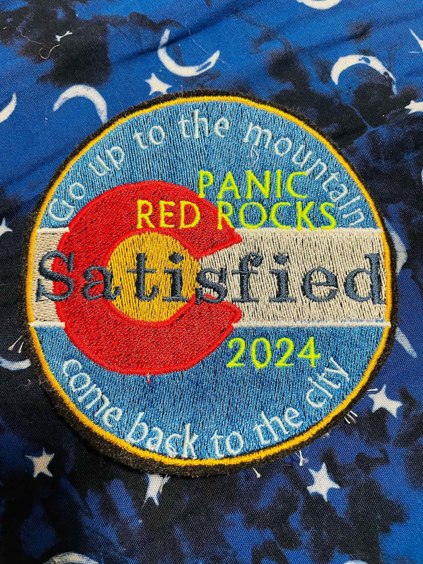 Widespread Panic Red Rocks Patch 2024