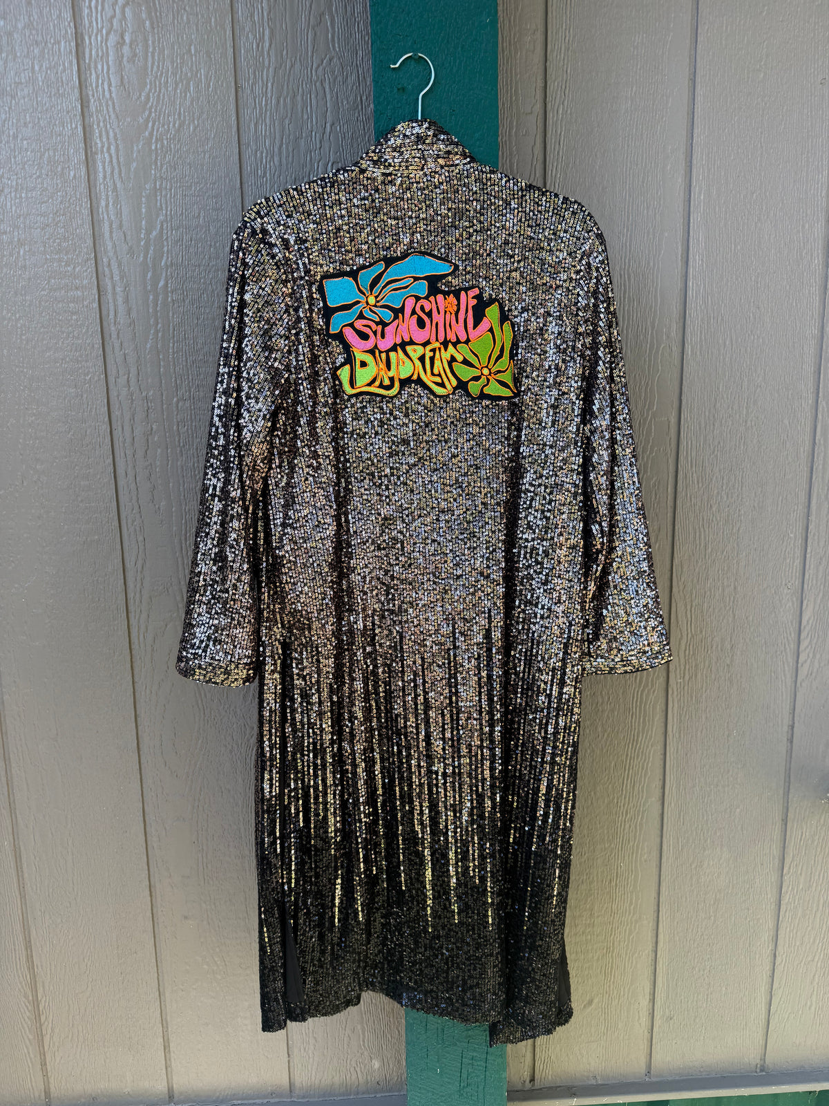 Sequin Sunshine Daydream Duster Size Medium