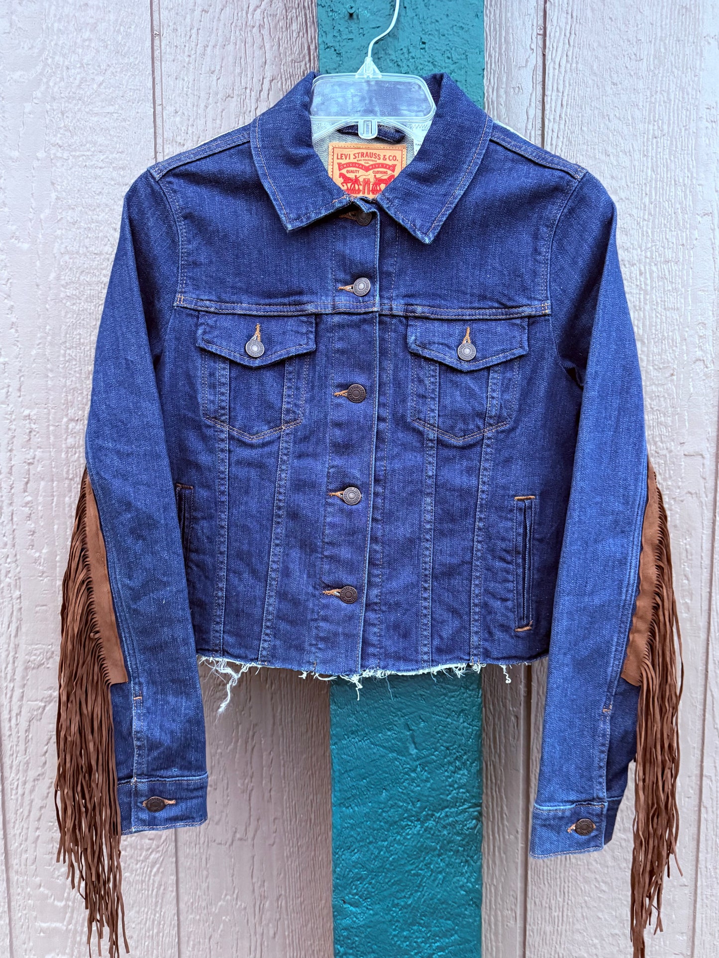 Phish Donut Levi’s Fringe Jacket Women’s Medium