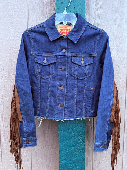 Phish Donut Levi’s Fringe Jacket Women’s Medium