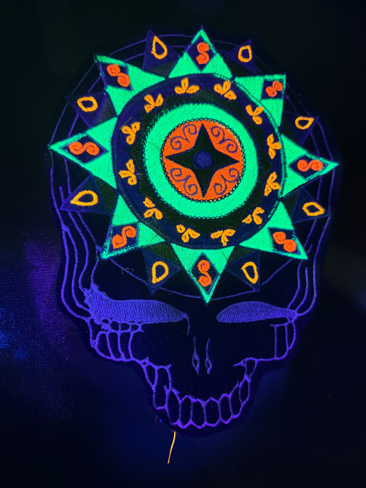 10.5” Mandala Stealie