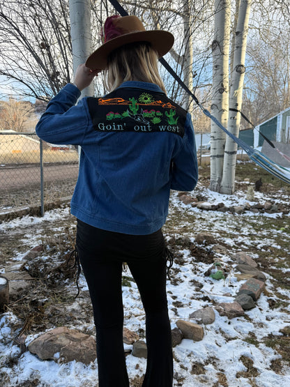 Going Out West Denim Jacket Women’s Medium
