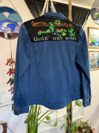 Going Out West Denim Jacket Women’s Medium