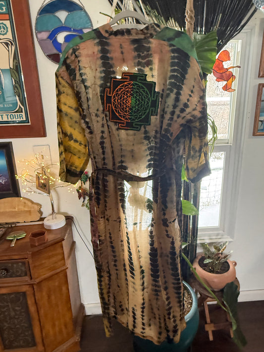 Yantra Silk Kimono