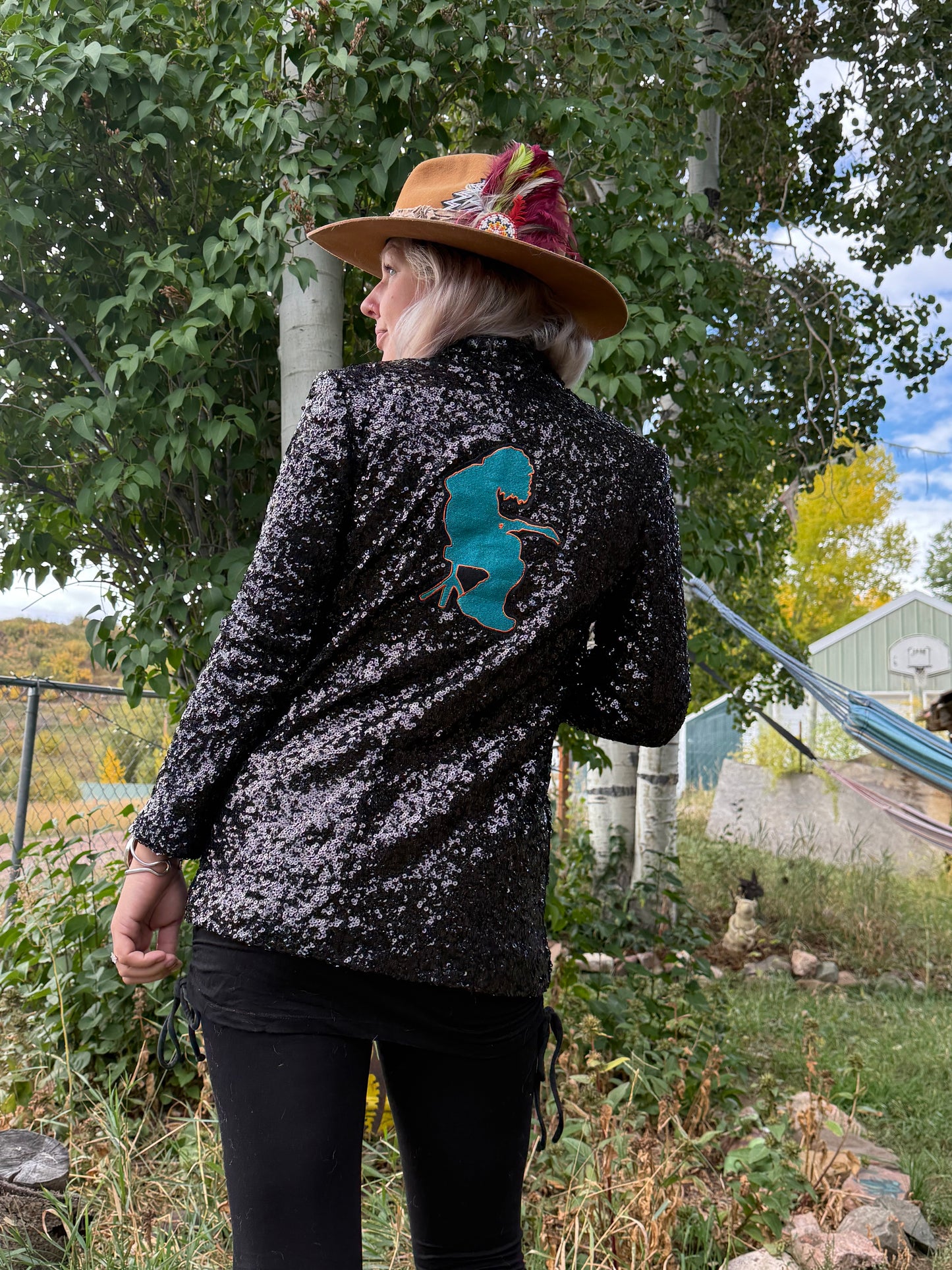 Sequin Mikey Jacket Size Small