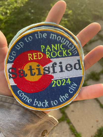 Widespread Panic Red Rocks Patch 2024