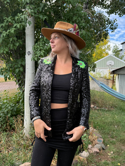 Sequin Mikey Jacket Size Small