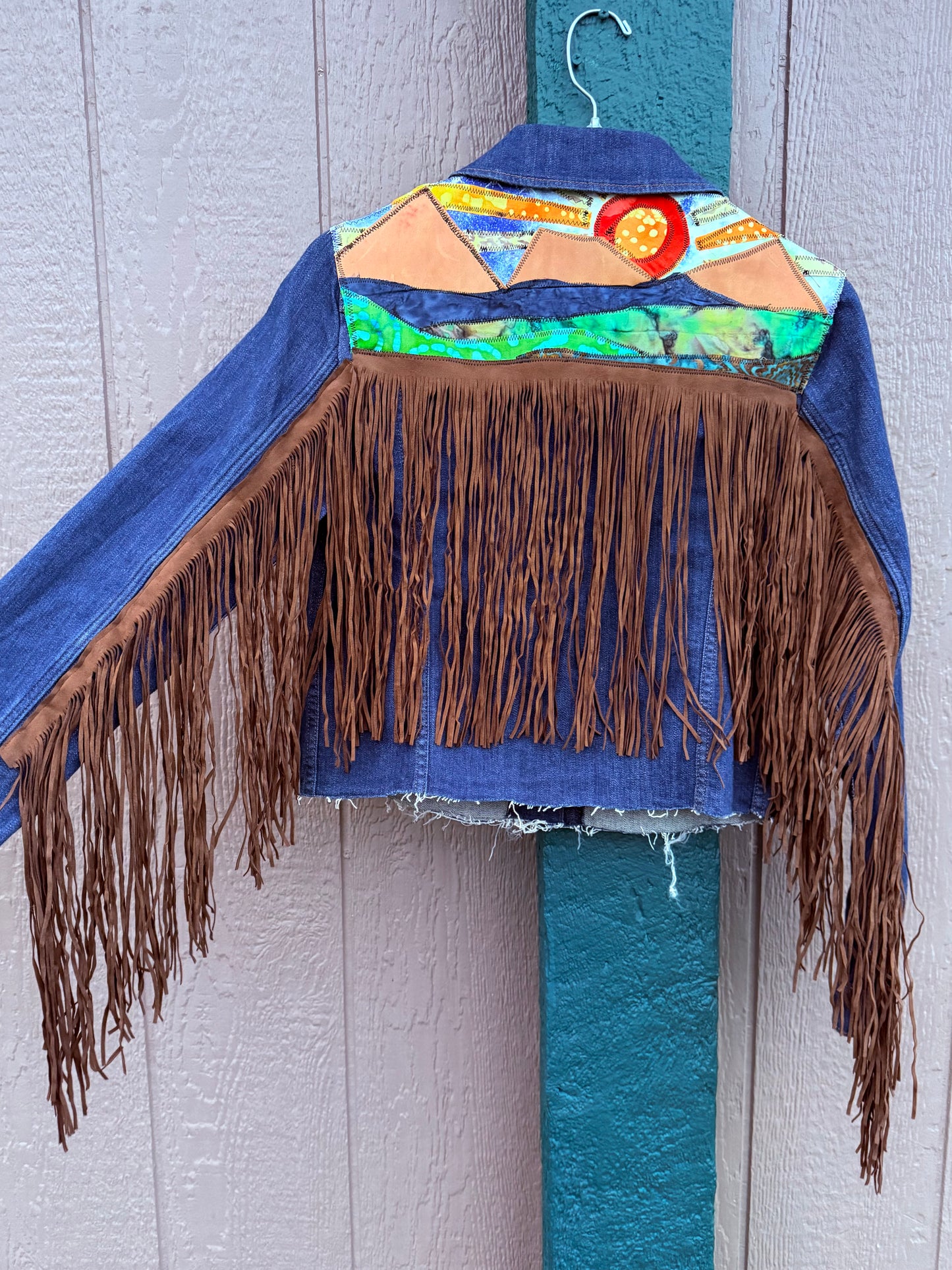Phish Donut Levi’s Fringe Jacket Women’s Medium