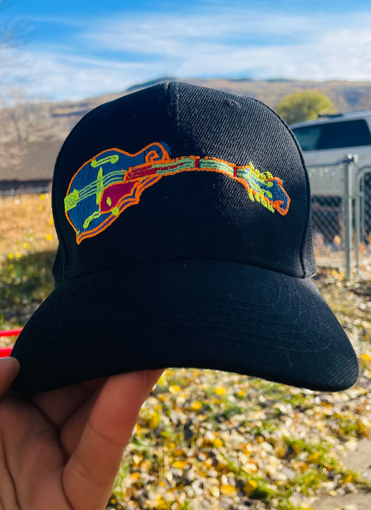 Embroidered Mandolin Hat