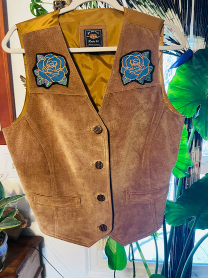 Stealie Panic Suede Vest Women’s Large
