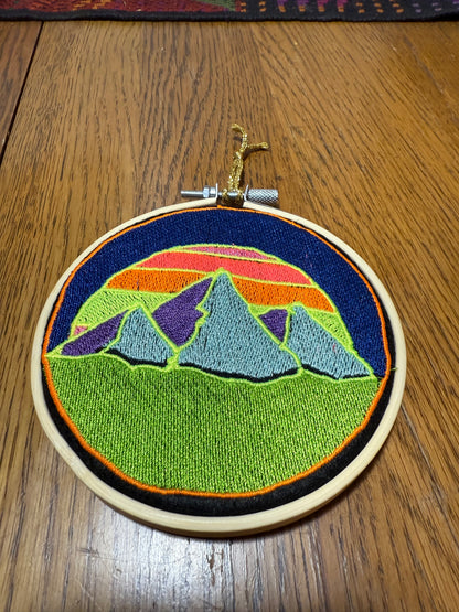 Surprise Valley 4” Embroidered Ornament
