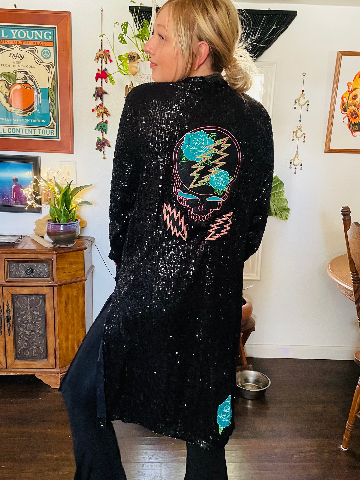 Sequin Stealie Duster Small/Medium