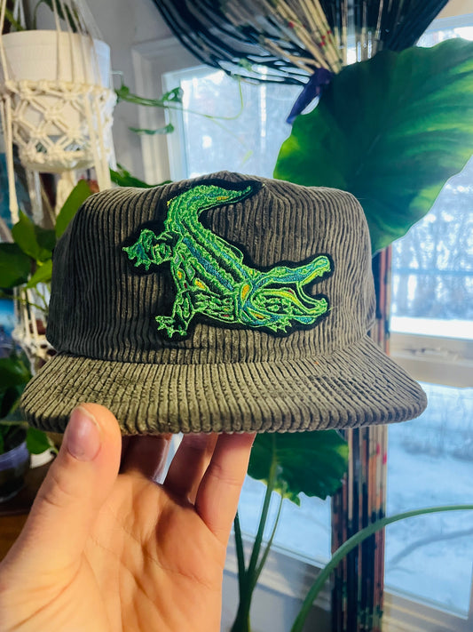 Corduroy Gator Hat