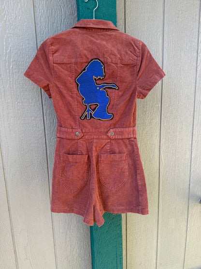 Corduroy Mikey Romper Size Medium
