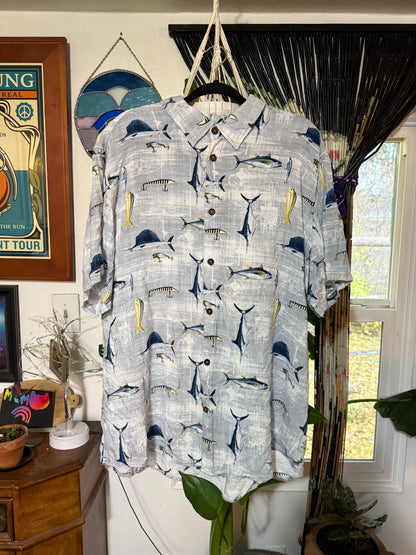 Coconuts Panic Hawaiian Shirt Men’s XXL