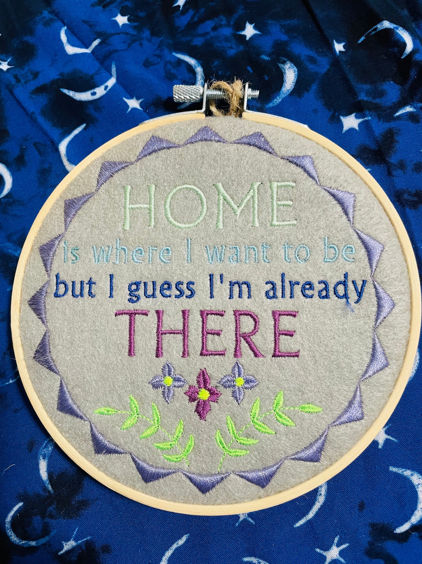 5” This Must Be The Place Hoop