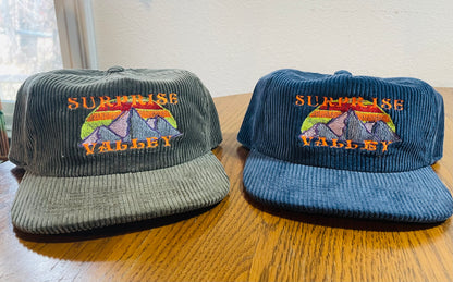 Corduroy Surprise Valley Hat