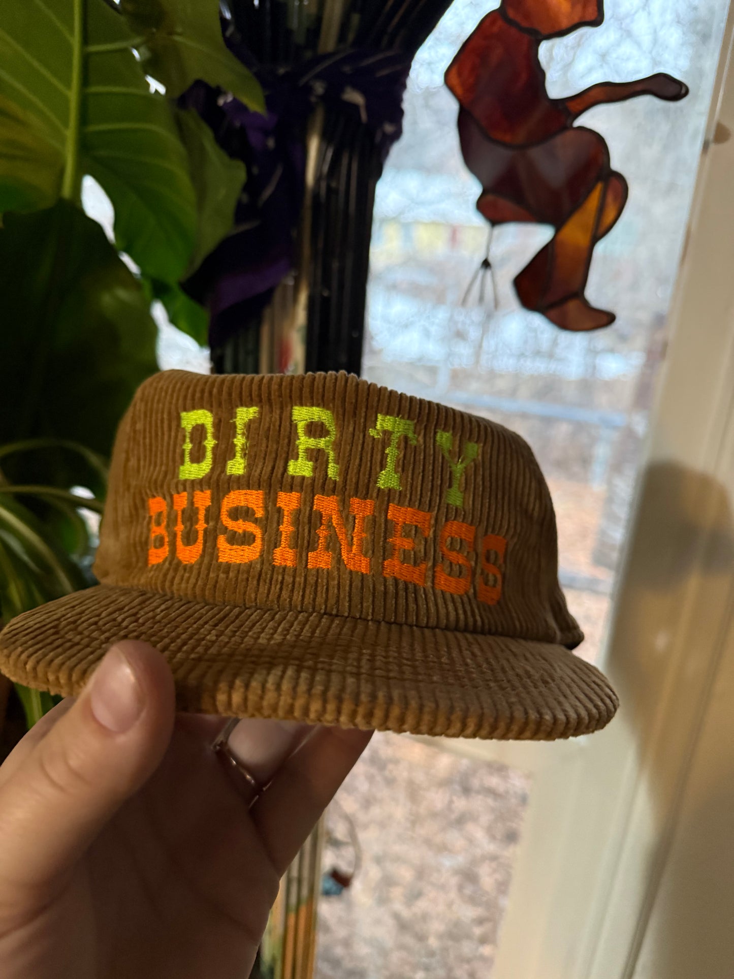 Corduroy Dirty Business Hat