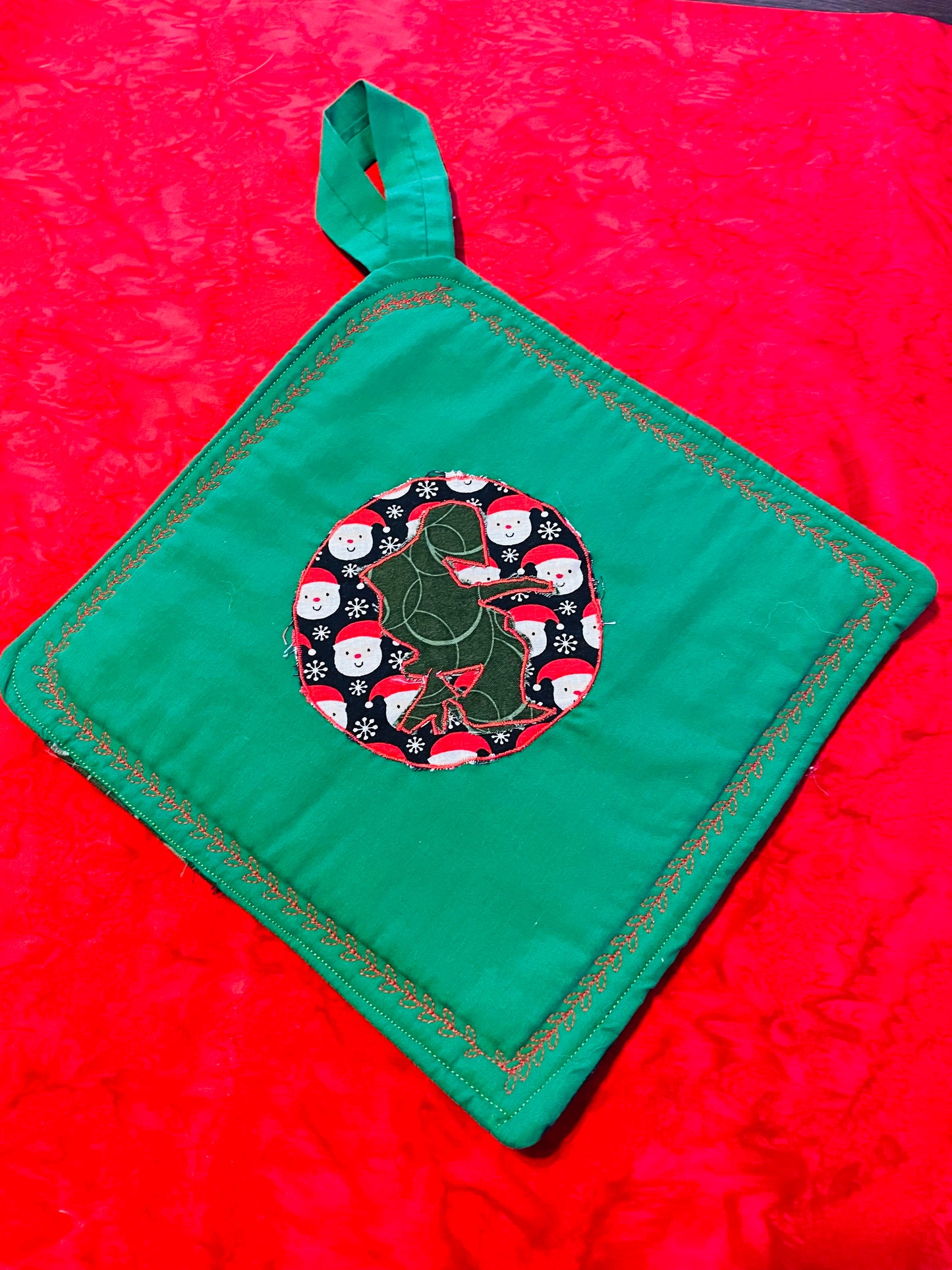 Christmas WSP Pot Holder