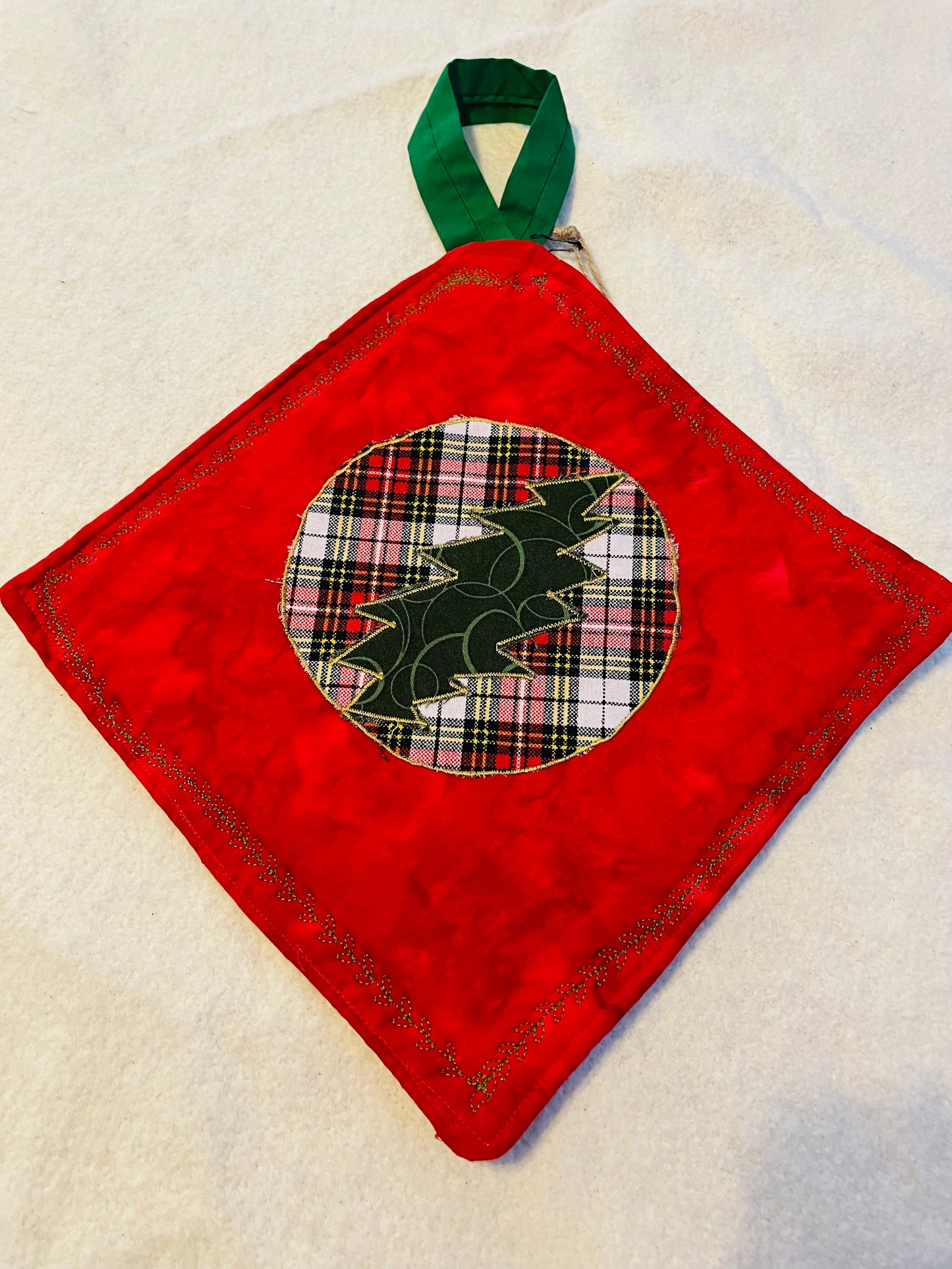 Grateful Dead Christmas Pot Holder