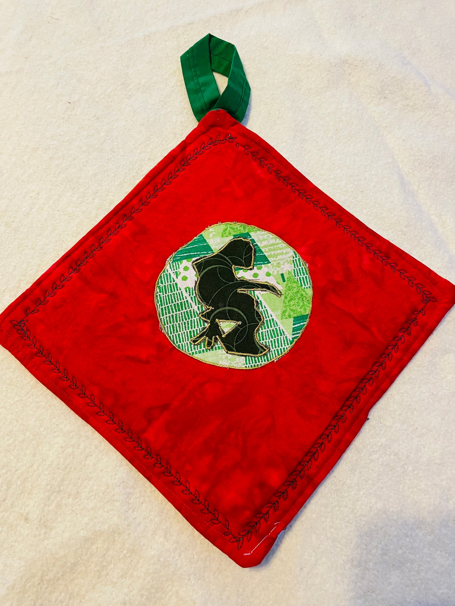 Christmas WSP Pot Holder