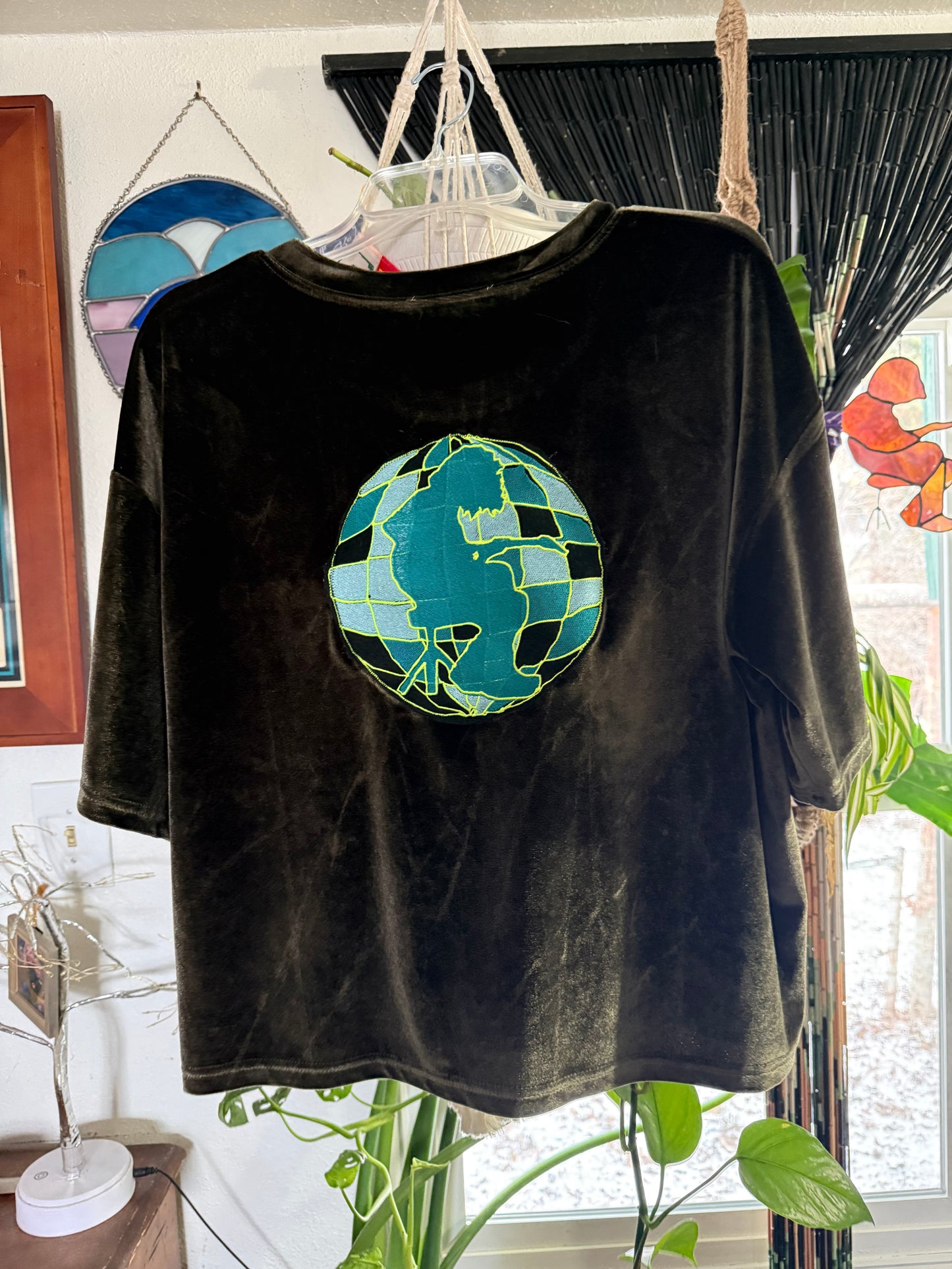 Disco Mikey Velvet Shirt Size Medium/Large