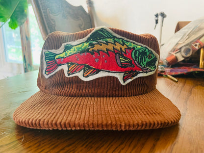 Corduroy Grateful Dead Trout Hat