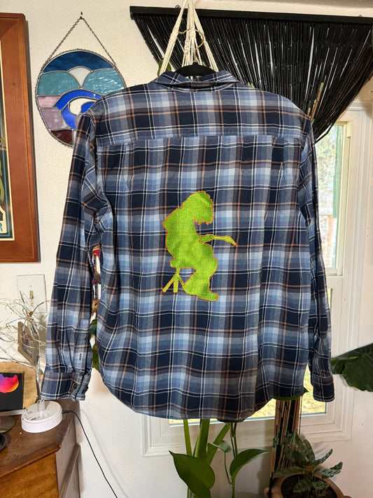 Mikey Flannel Women’s XL or Men’s Large