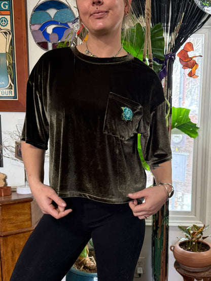 Disco Mikey Velvet Shirt Size Medium/Large