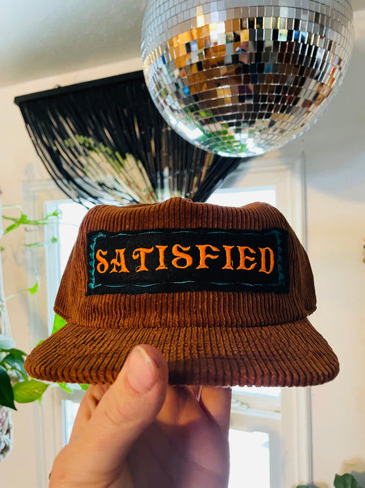 Satisfied Note Eater Corduroy Hat