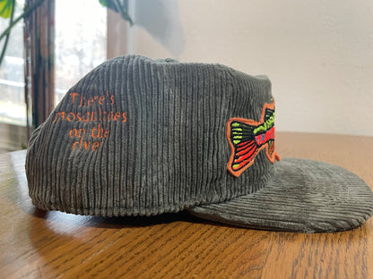 Corduroy Grateful Dead Trout Hat