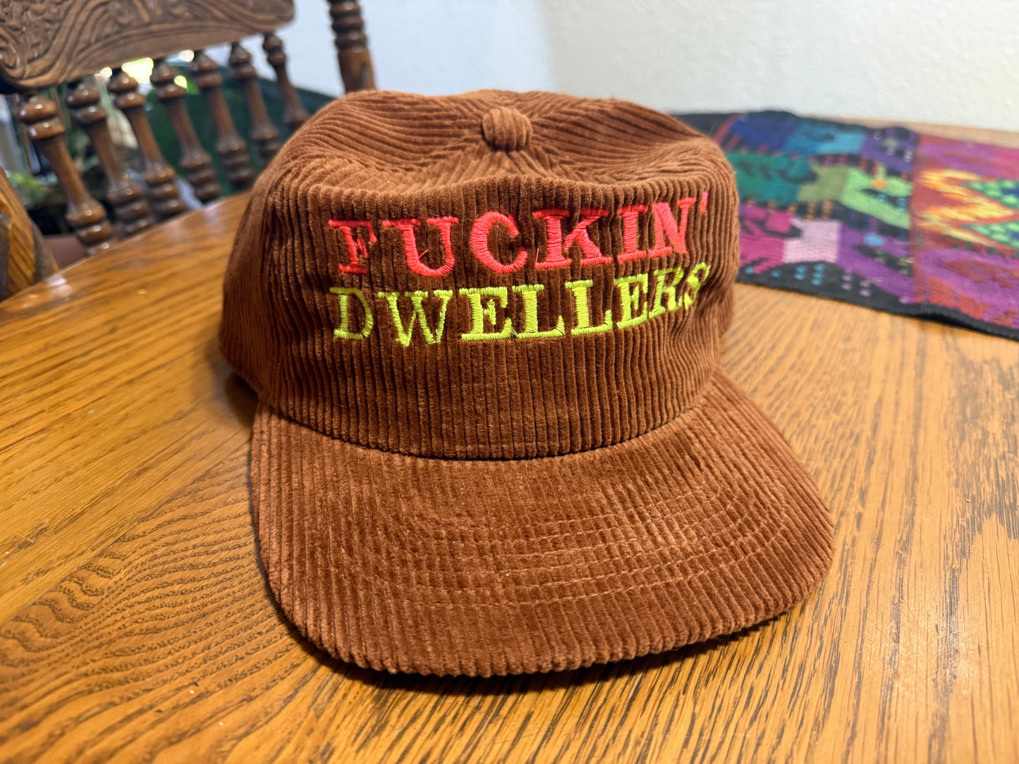 Fuckin’ Dwellers Gator Corduroy Hat
