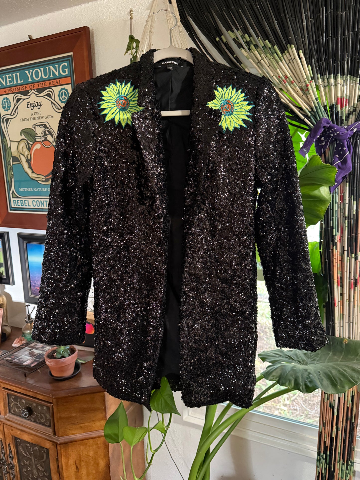 Sequin Mikey Jacket Size Small