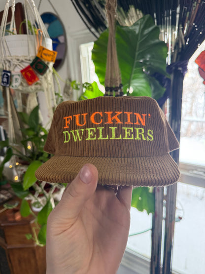 Fuckin’ Dwellers Gator Corduroy Hat