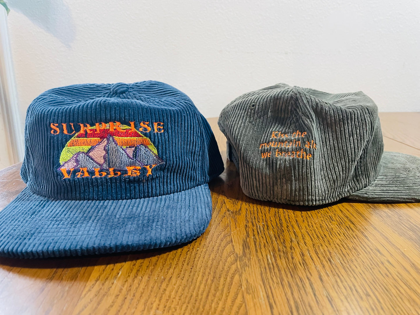 Corduroy Surprise Valley Hat