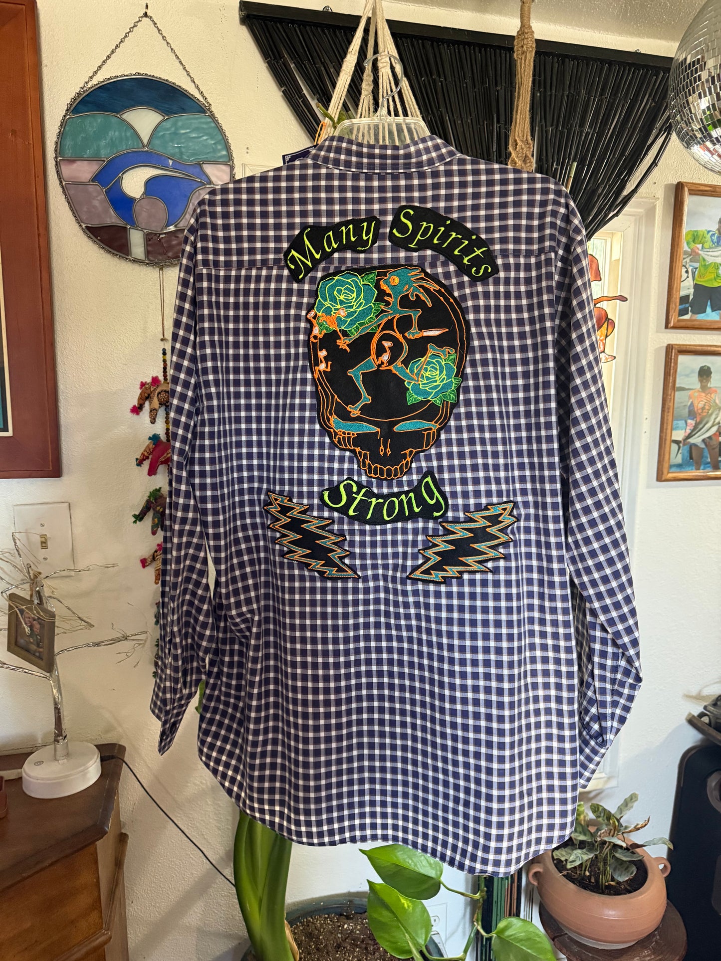Blue Indian Men’s XL Shirt