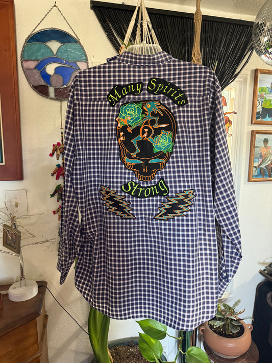 Blue Indian Men’s XL Shirt