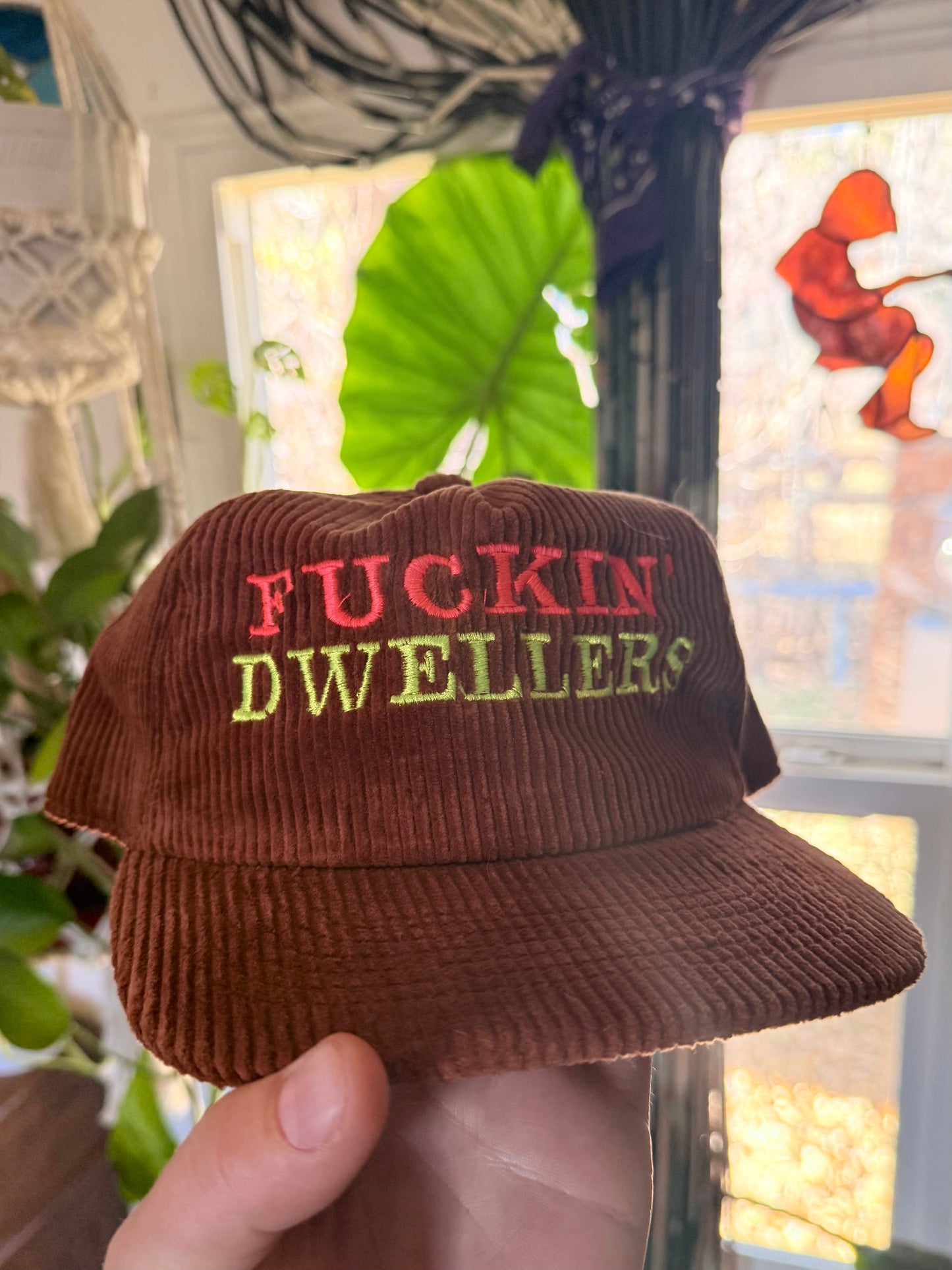 Fuckin’ Dwellers Gator Corduroy Hat