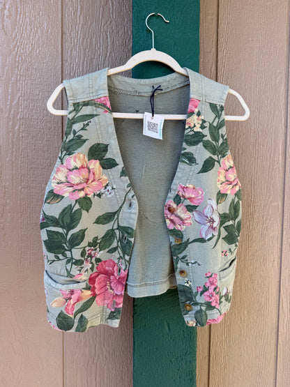 Floral Stealie Vest Women’s M/L