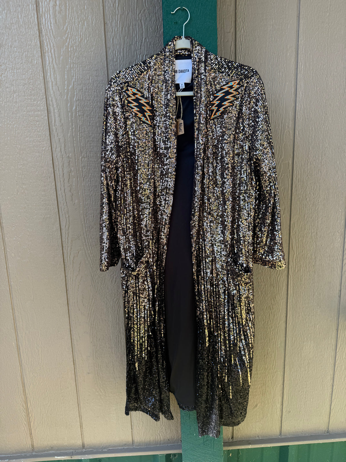 Sequin Sunshine Daydream Duster Size Medium
