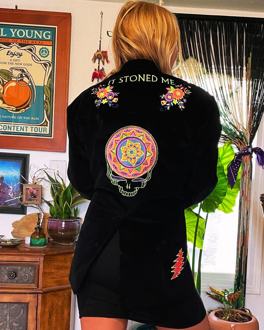 L/XL It Stoned Me Vintage Western Corduroy Jacket